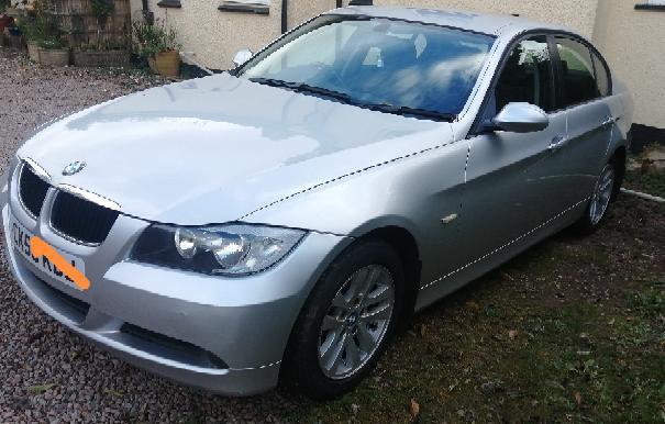 BMW 3 SERIES SILVER 4 DOOR NEW M. O. T SERVICE HISTORY