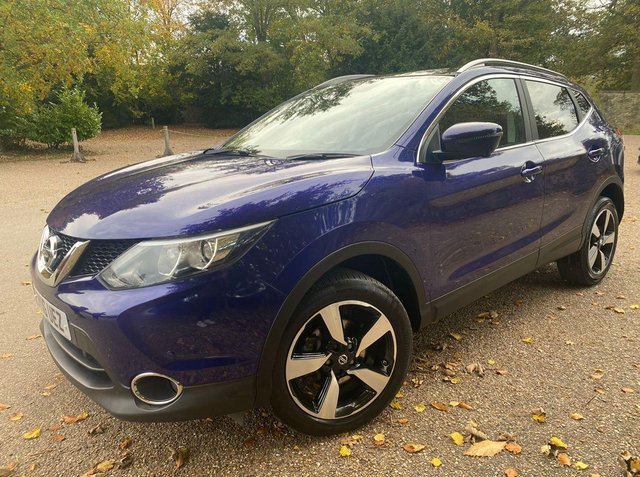 Nissan qashqai  in lovely ink blue