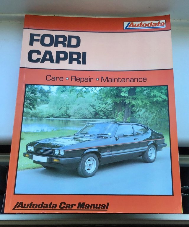 Autodata Ford Capri car manual book. . VGC
