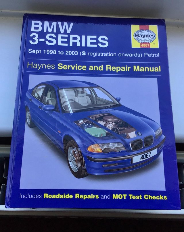 Haynes service + repair manual book. BMW 3-Series