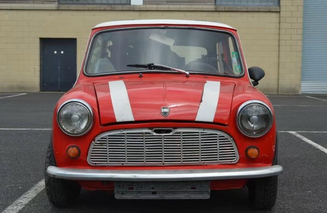 Austin mini left hand drive  UK registered 