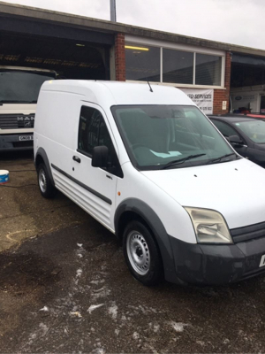 Ford Transit Connect lwb high top  in White in Worthing