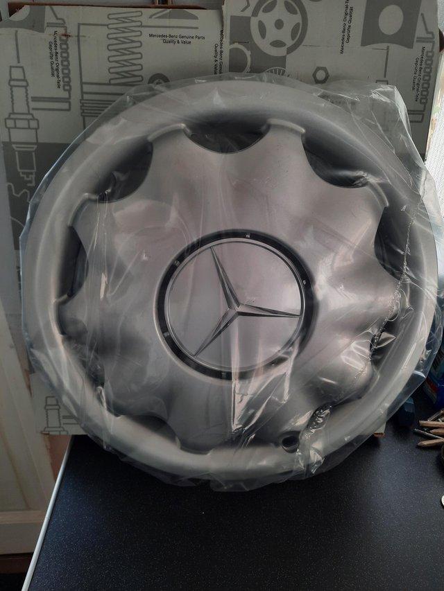 Mercedes A160 wheel trims brand new and still sealed