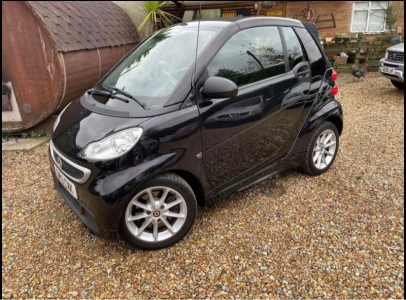 Smart Fortwo Cabrio  in Black in Ryde | Friday-Ad