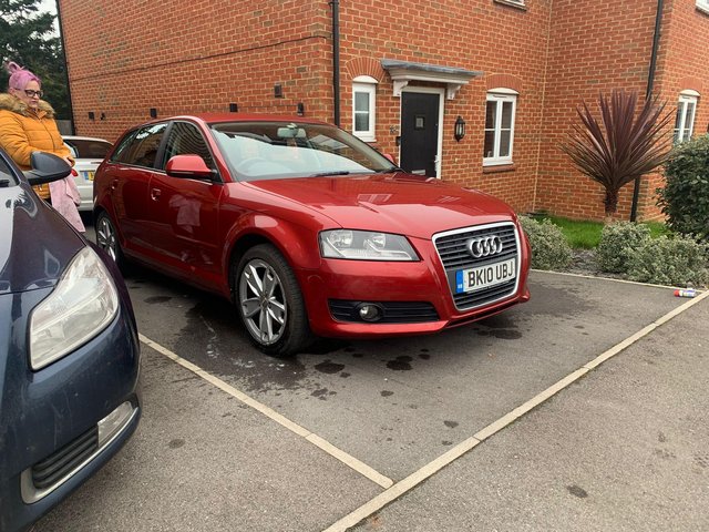 Audi A3 in red great condition for the year