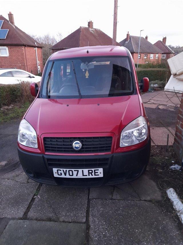 Fiat doblo disabled vehicle 