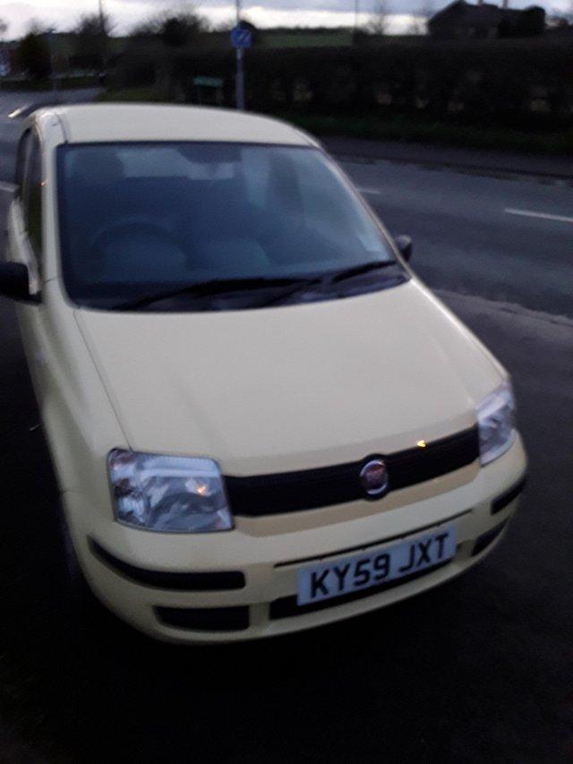 Yellow Fiat panda  in very good condition