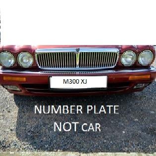 M300XJ private plate ideal for jaguar X300