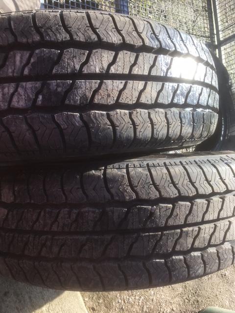 Nissan X Trai4 tyres2 brand new,2 very good tread