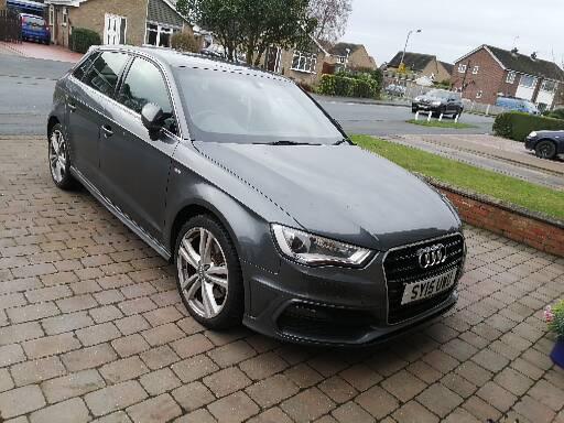 Audi A3 Sportback tdi 184 S Line 5 door Manual  miles