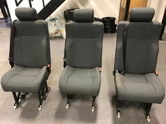 Volkswagon transporter seats x 3