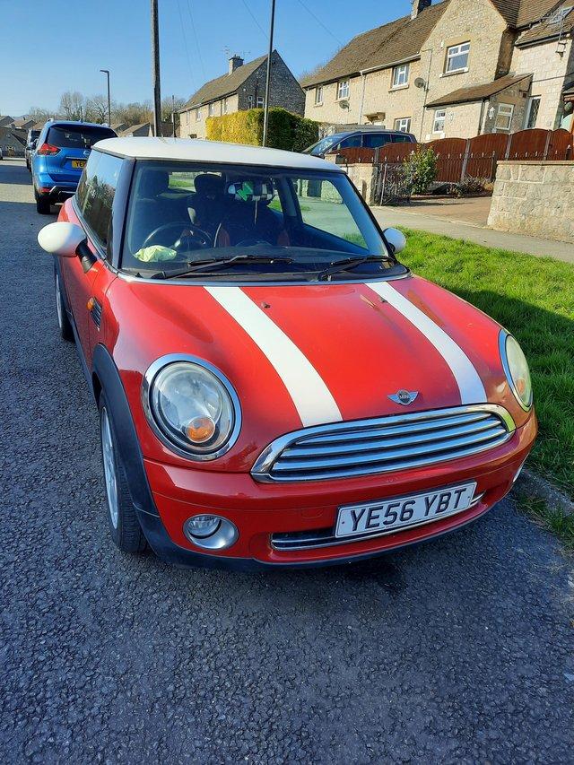 Mini cooper 56 plate lovely red colour
