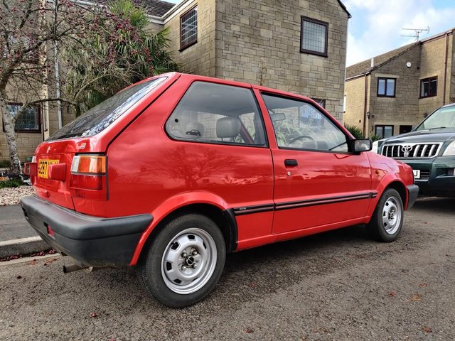 Nissan Micra, red, excellent condition, vintage 