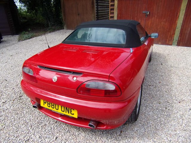 BRIGHT RED MGF convertable low miles