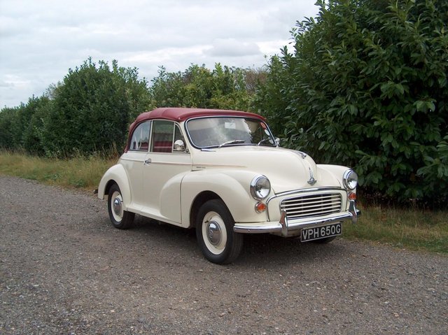 Morris Minor Convertible for Sale