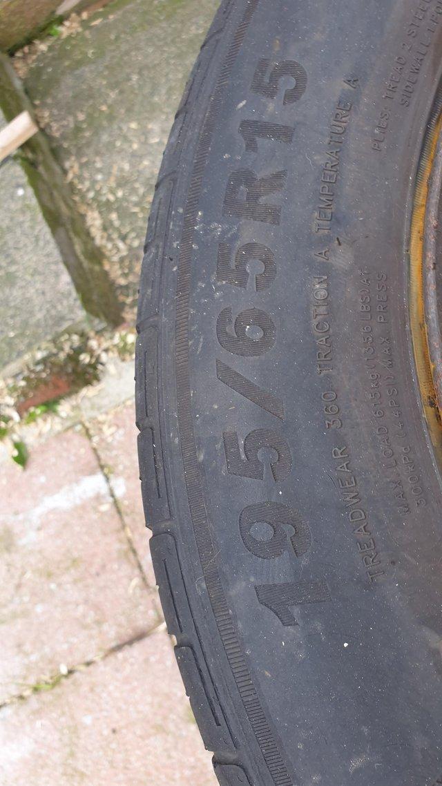 For sale Steel rims with tyres