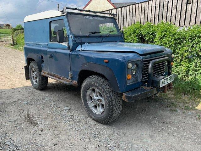 Landrover defender 90 Galvanised Chassis