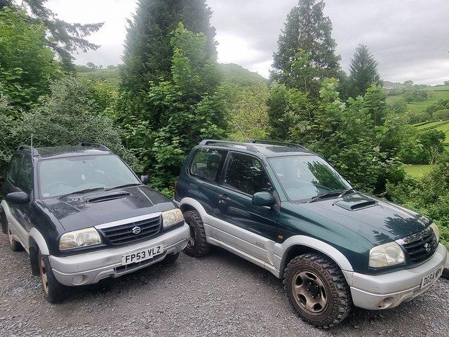 Two Suzuki grand vitaras 4x4 will sell separately