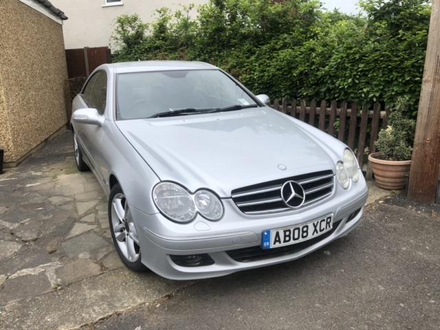 Mercedes 220 clk automatic. Hand controls fitted