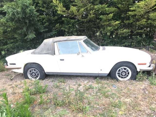 barn find triumph stag auto v8