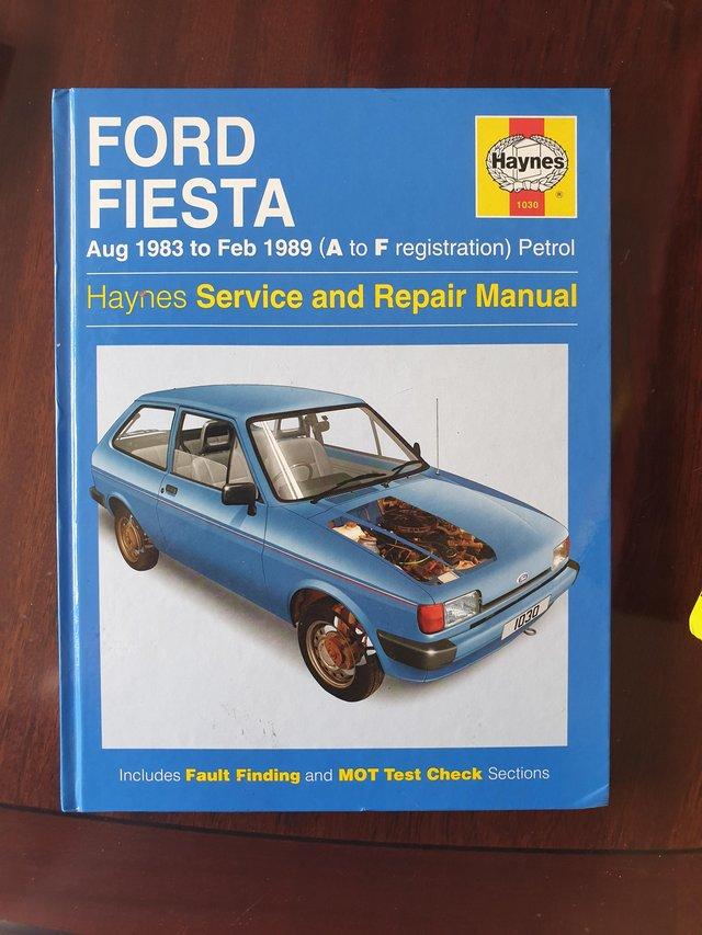 Ford fiesta sevice and repair manual