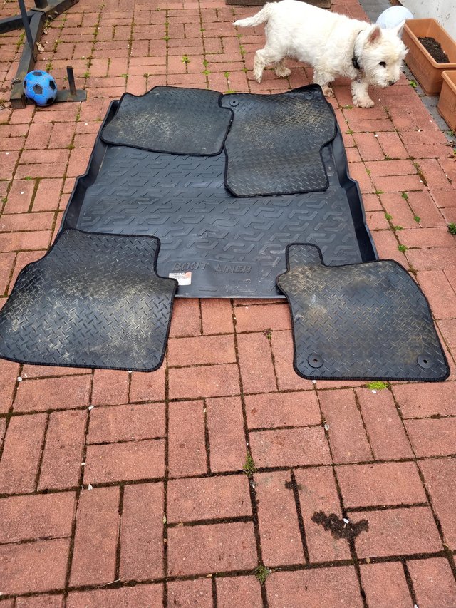 Genuine Skoda Superb mats and boot liner