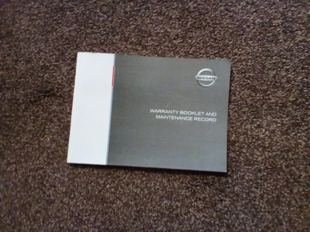 Nissan Service Book New and Unused