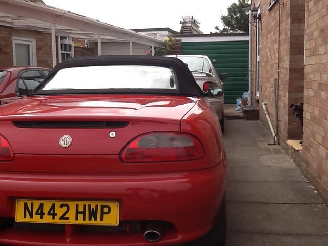 MGF 12 months MOT in good condition for year 