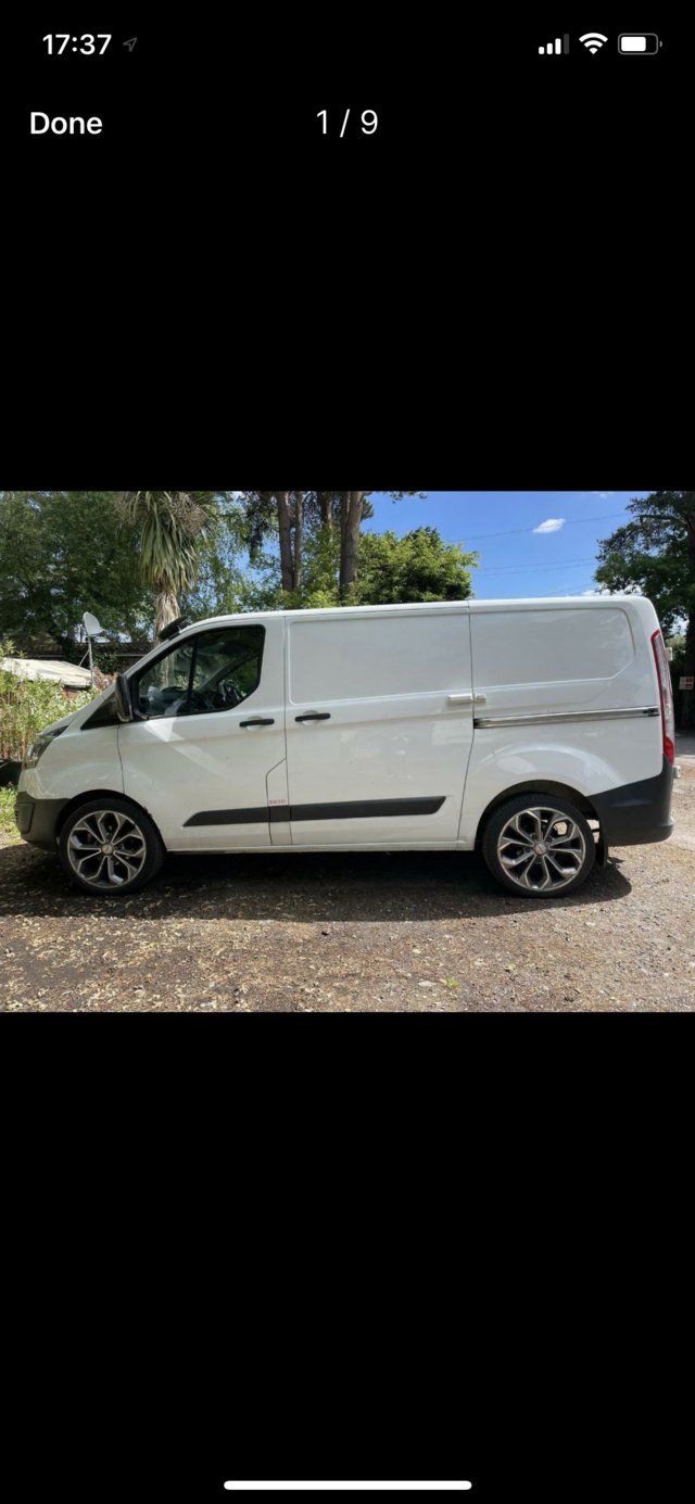 Ford transit custom 14 plate.