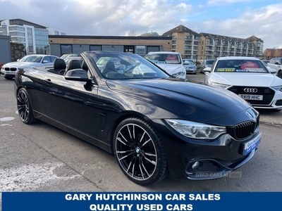 BMW 4 Series 420D SPORT AUTO 2d 181 BHP CONVERTIBLE ONLY