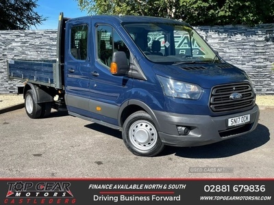 Ford Transit BHP RWD L3 CREW CAB TIPPER