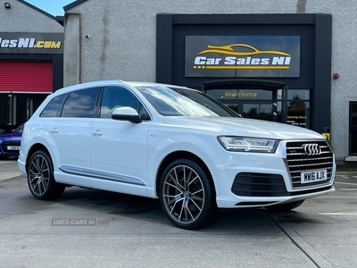 Audi Q7 3.0 TDI QUATTRO S LINE 5d 215 BHP