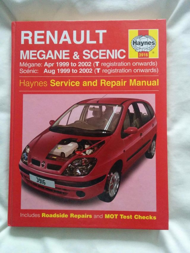 Renault Megane & Scenic Haynes Manula