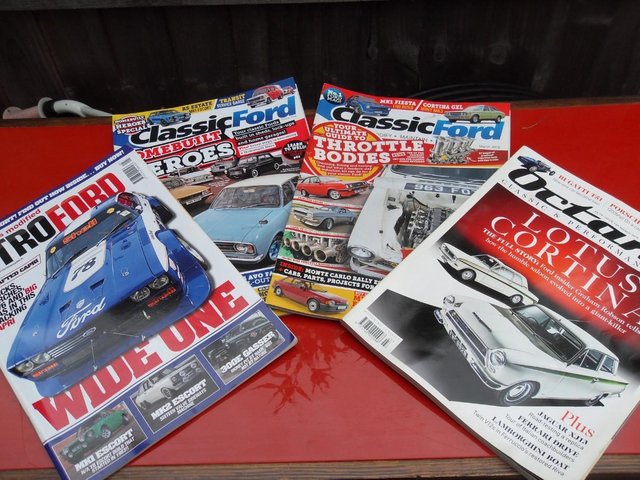 Collectable car and van user manuals