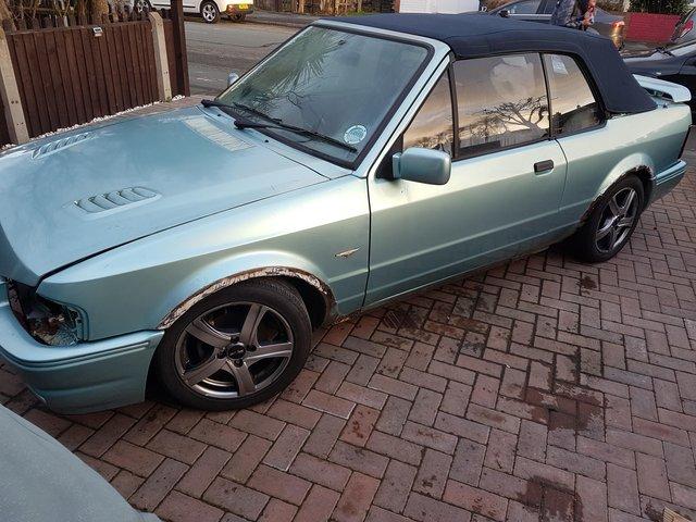 Ford escort xr3i convertible for sale
