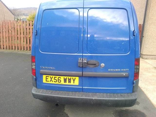 For Sale 56 Plate Blue Diesel Vauxhall Combo Van