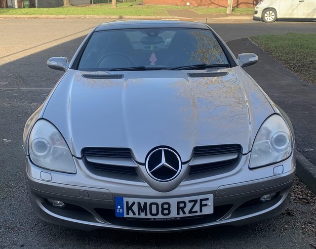  Mercedes SLK convertible.