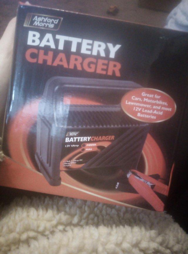 Car battery never used still in box