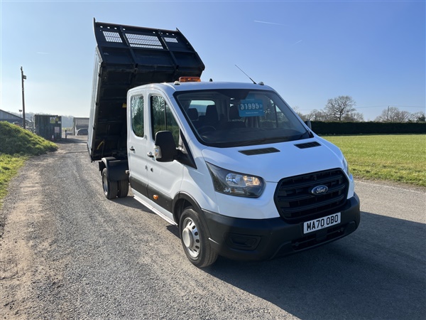 Ford Transit  EcoBlue Leader tipper Double Cab 4dr
