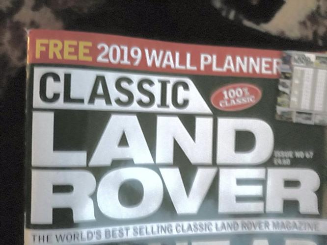 classic land rover magazines