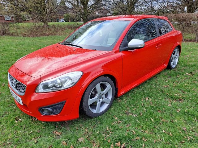 Volvo C30, R-DESIGN ) Red Hatchback, Manual Diesel.