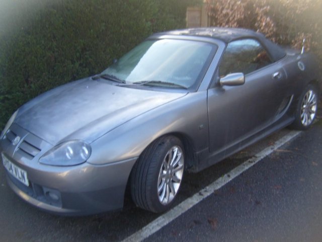 MGF TROPHY soft top,roadster,silver,