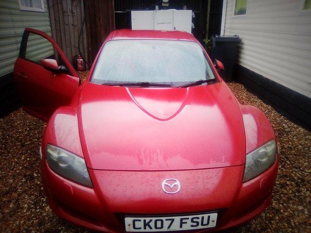 Mazda rx8 sports coupe. Low milage