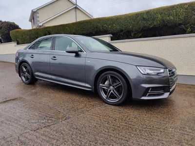 Audi A4 2.0 TDI QUATTRO S LINE 4d 188 BHP