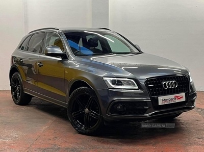 Audi Q5 2.0 TDI QUATTRO S LINE PLUS S/S 5d 175 BHP BLACK