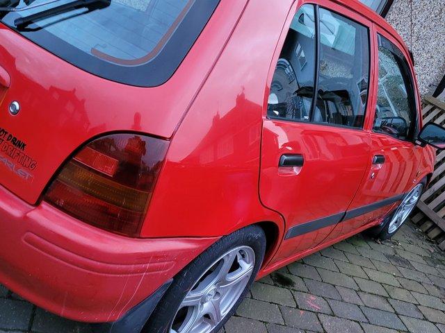 Toyota Starlet , little used second car.