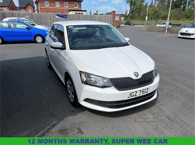 Skoda Fabia 1.0L S MPI 5d 59 BHP 12 months warranty, super