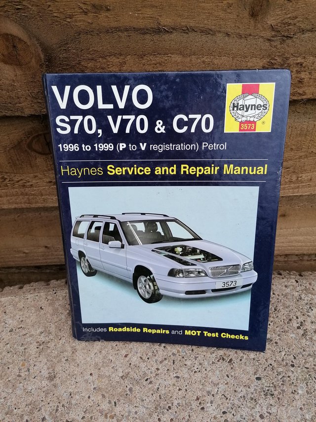 Haynes car manual for volvo car