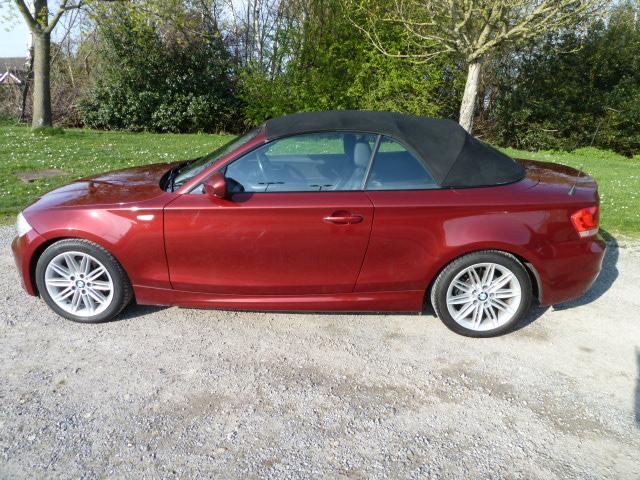  BMW 1 Series Convertible 118i M Sport Red 55K miles