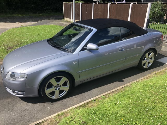 Audi a4 2.0 tdi s line convertible